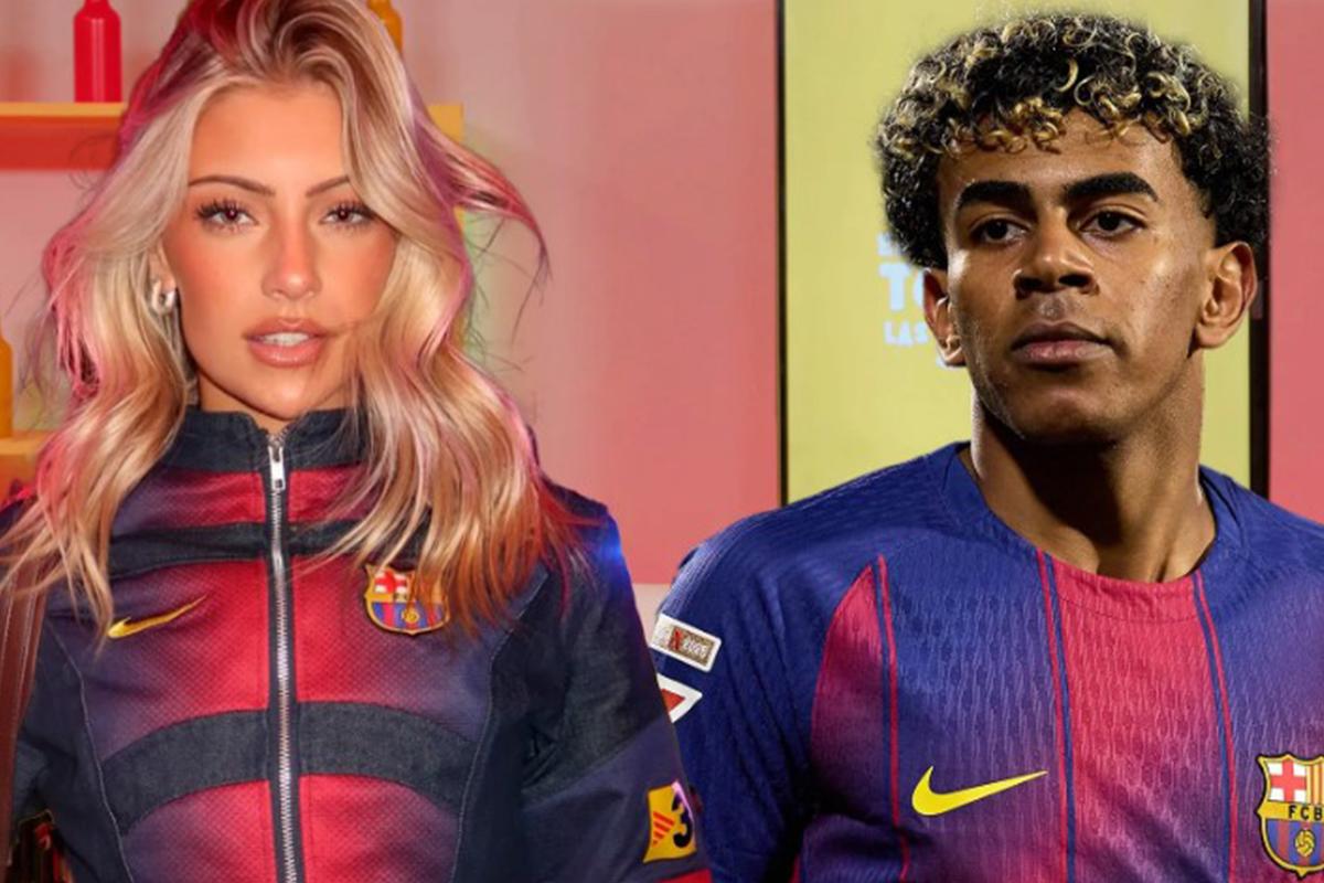 ¿Su nueva novia? El motivo por el que Lamine Yamal es vinculado con famosa influencer tras anotar hat-trick