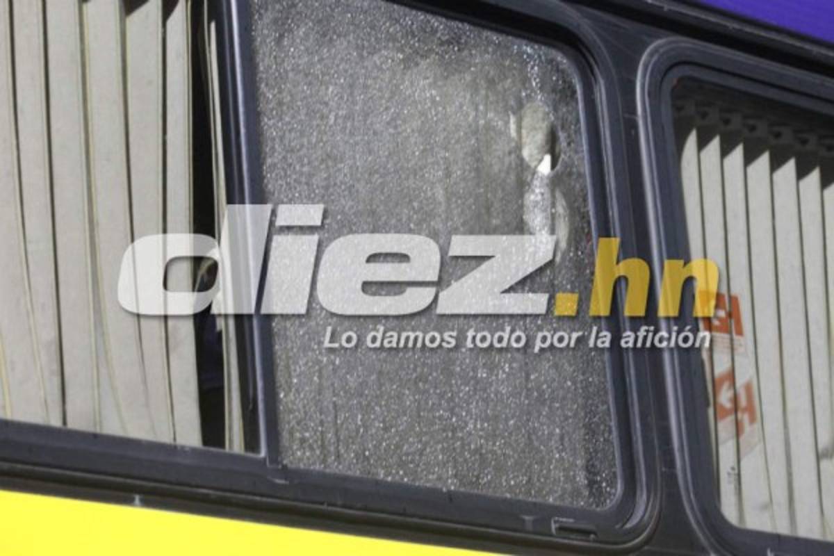 FOTOS: El cobarde ataque al Alianza de El Salvador en Tegucigalpa