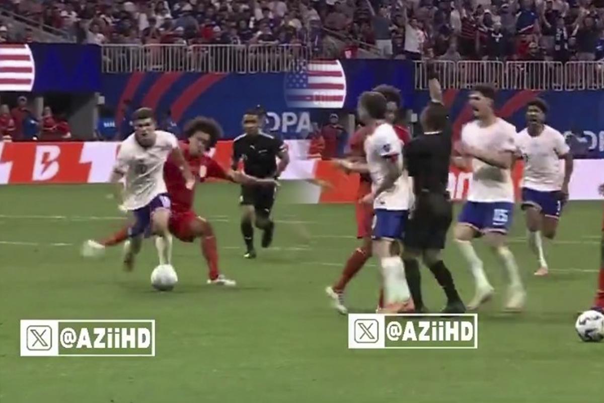 Panamá le ganó la batalla a USA: puñetazos, patadón de Carrasquilla a Pulisic y así festejaron en la Copa América 2024