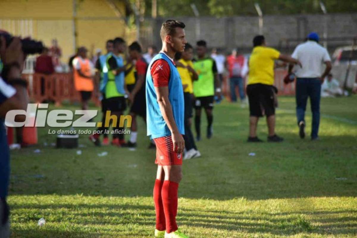 FOTOS: El júbilo y tristeza de la final de ida de la Liga de Ascenso de Honduras