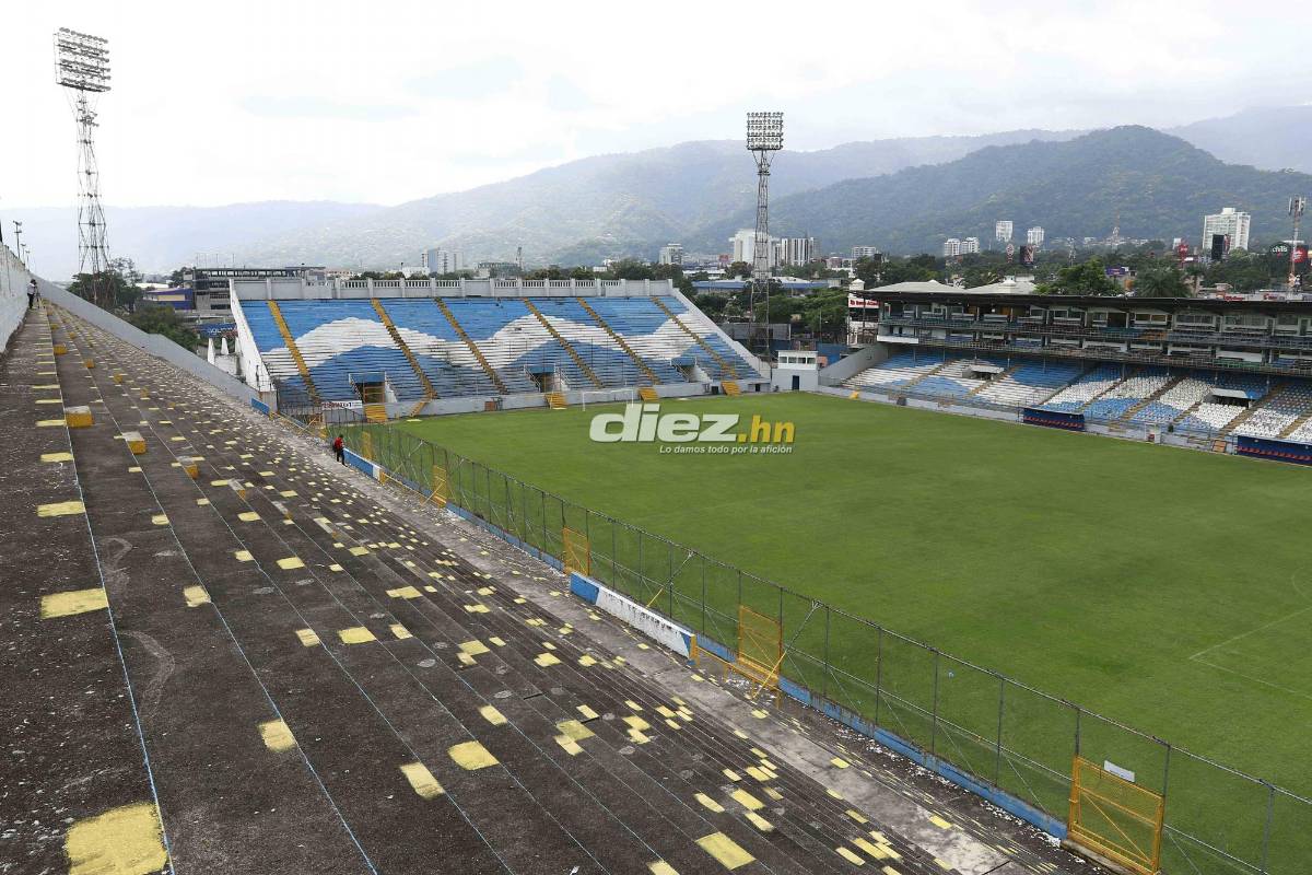 Los rincones del estadio Morazán: Así se encuentra el templo donde se jugará la final Real España - Olimpia