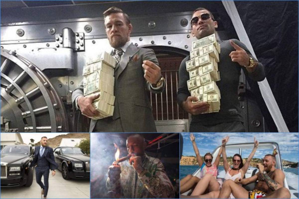 Jets, autos y mansiones: La lujosa vida del peleador Conor McGregor