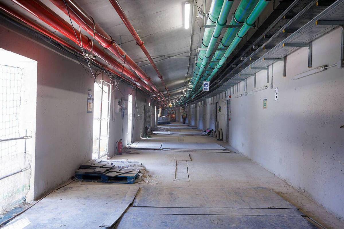 Las nuevas imágenes de las obras del Bernabéu y el impactante invernadero subterráneo para guardar el césped