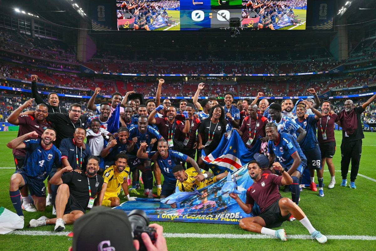 La fiesta de Cabo Verde tras hacer historia, reacción del DT y bellezas