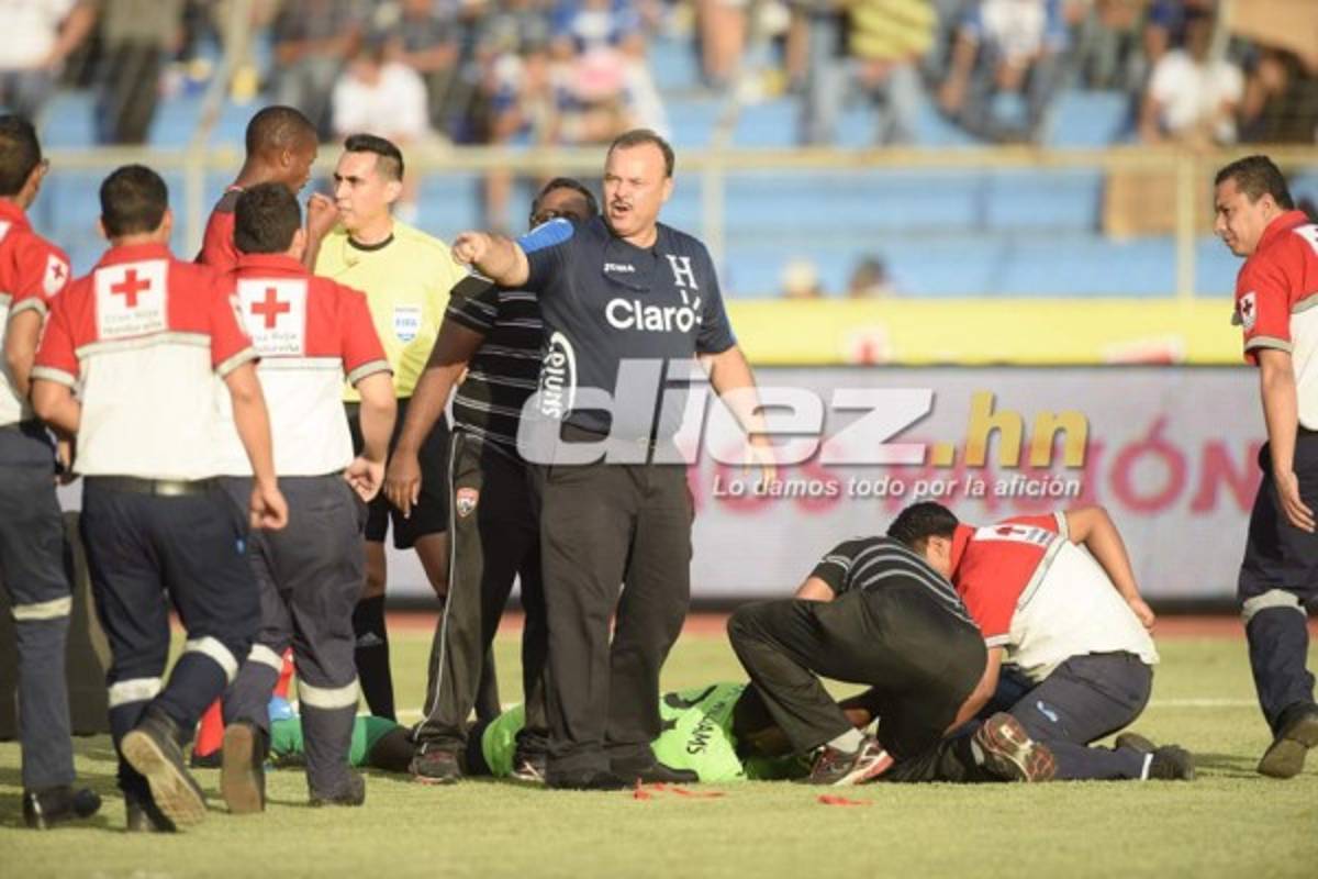 Las imágenes que la televisión no mostró del Honduras-Trinidad y Tobago