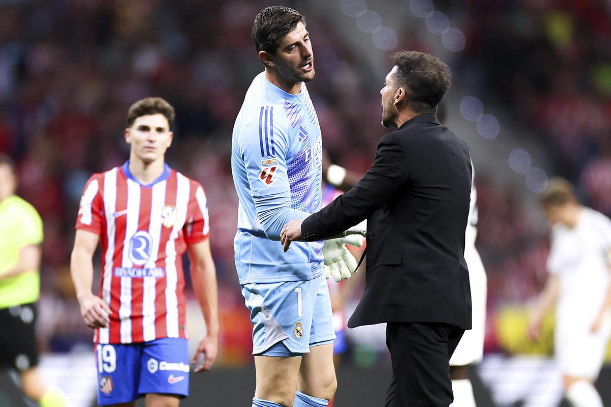 Así se vivió el Atlético-Real Madrid que terminó igualado con un gol de Correa en el 95