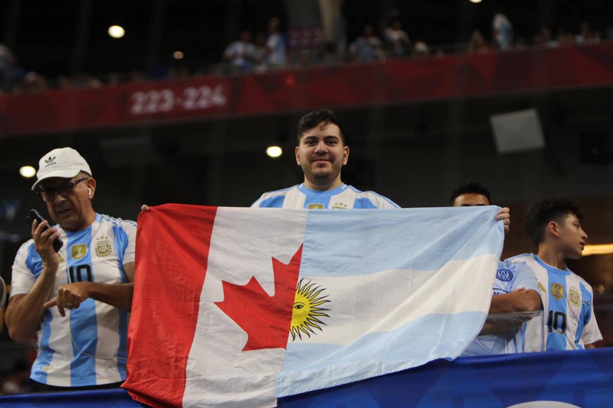 La belleza argentina, la que mostró demás, los asiáticos con la camiseta de Messi y la famosa hondureña en Copa América