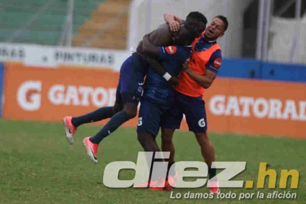¡Agarren a ese ciclón! Así festejó Motagua la eliminación del Olimpia