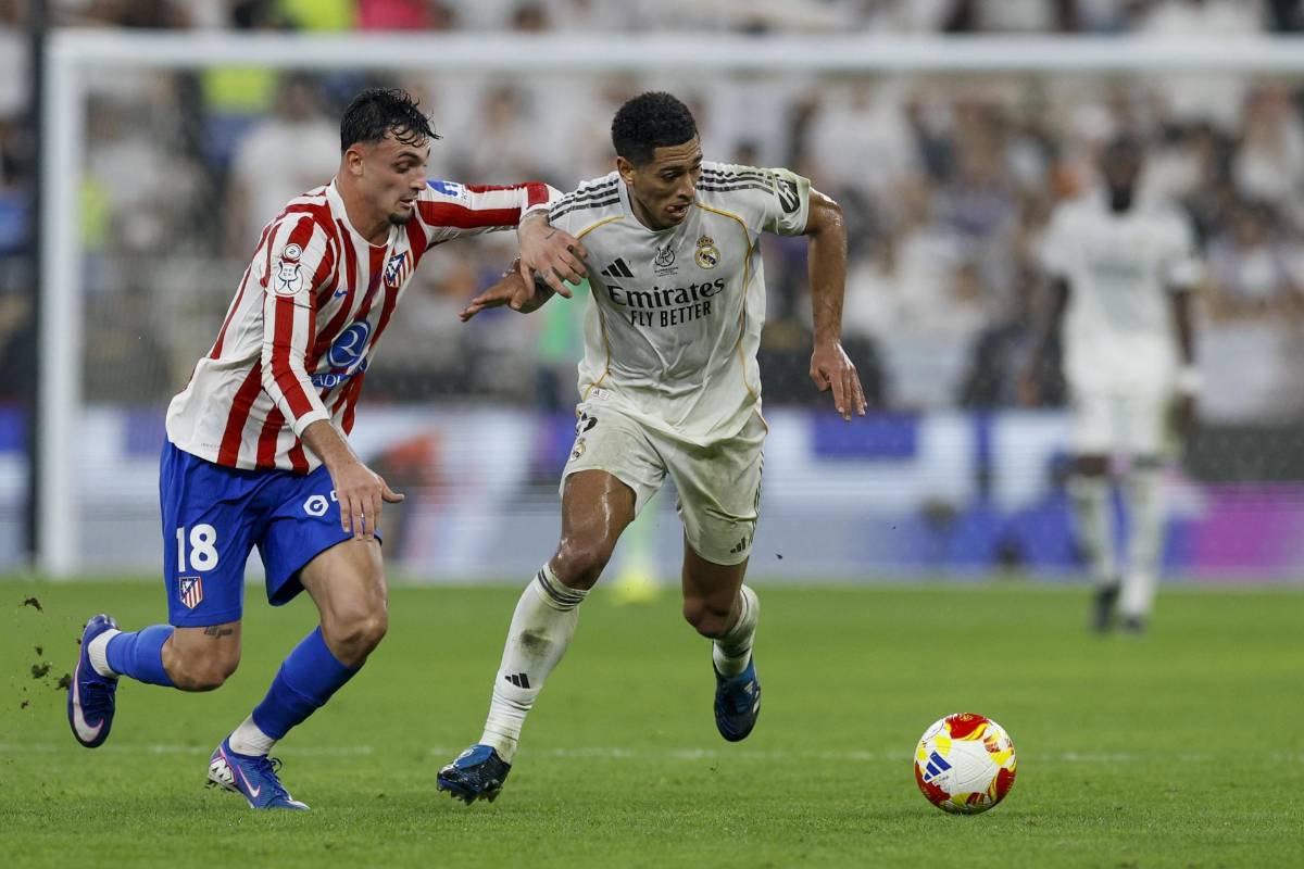 ¿Juega Mbappé? Alineación del Real Madrid para enfrentar al Barcelona en la final de la Supercopa española