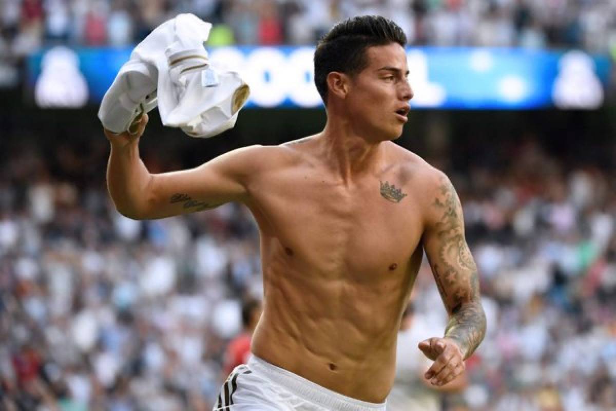 Real Madrid: La descarga de James Rodríguez y desata la locura en el Bernabéu