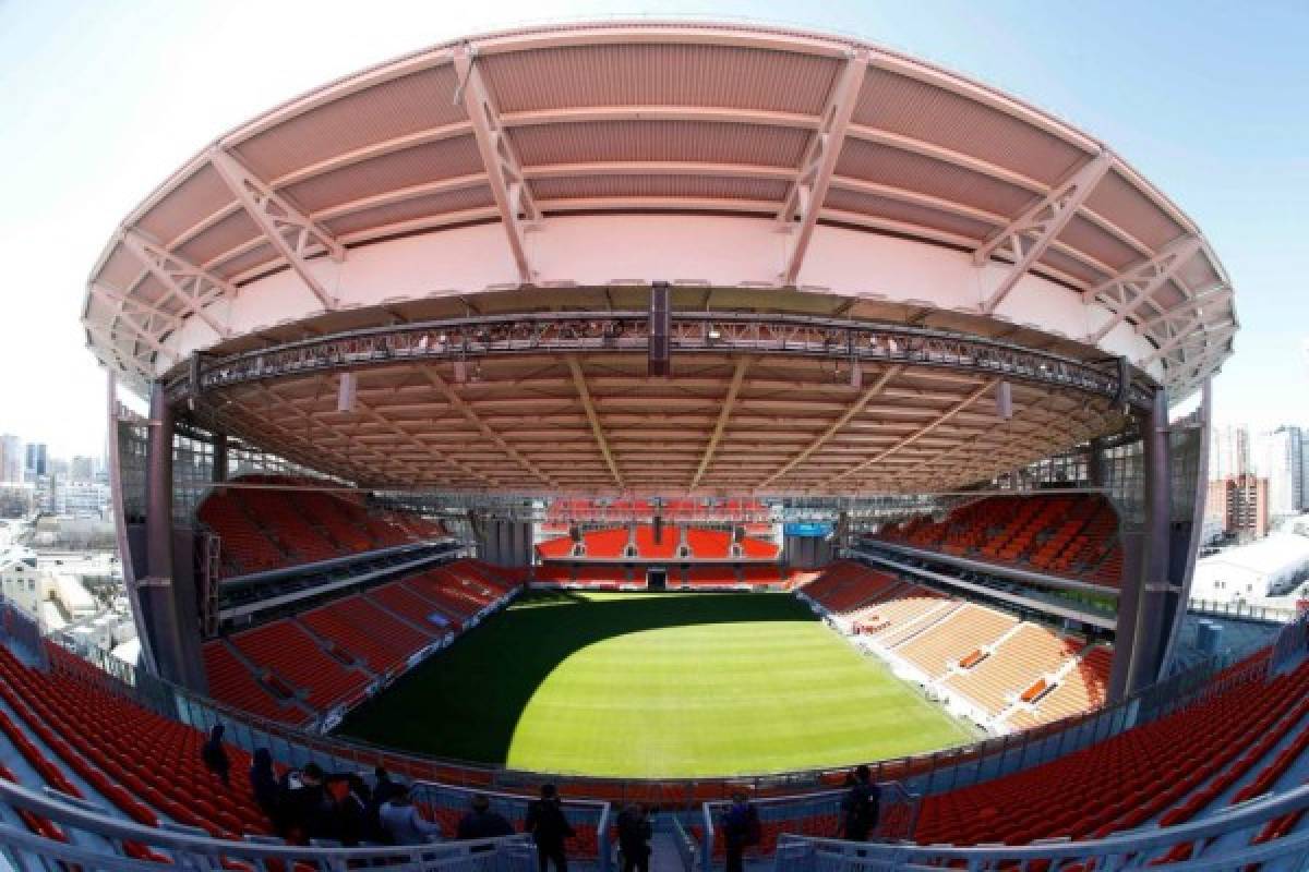 ¡Maravilloso! Se inauguró el Ekaterimburgo Arena, el estadio más raro del Mundial de Rusia