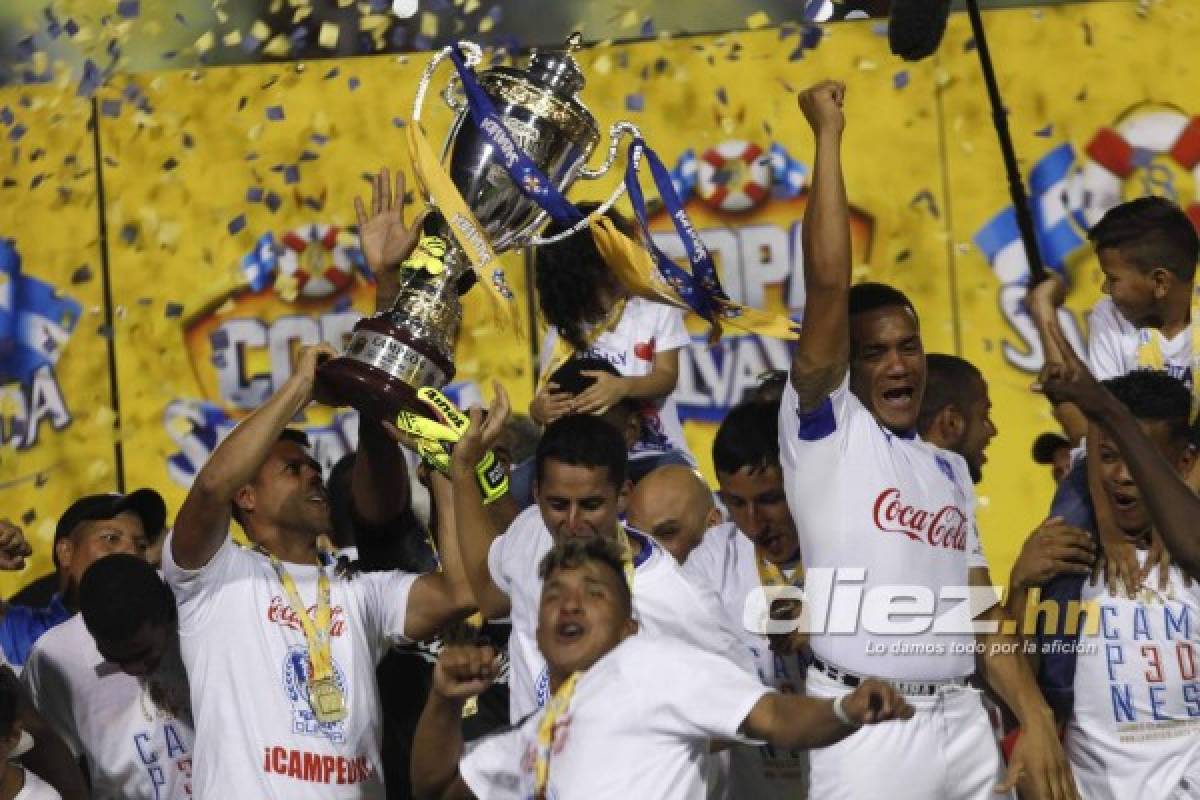 ¡Equipazo! El último 11 de Olimpia que goleó a Motagua en el clásico Nacional