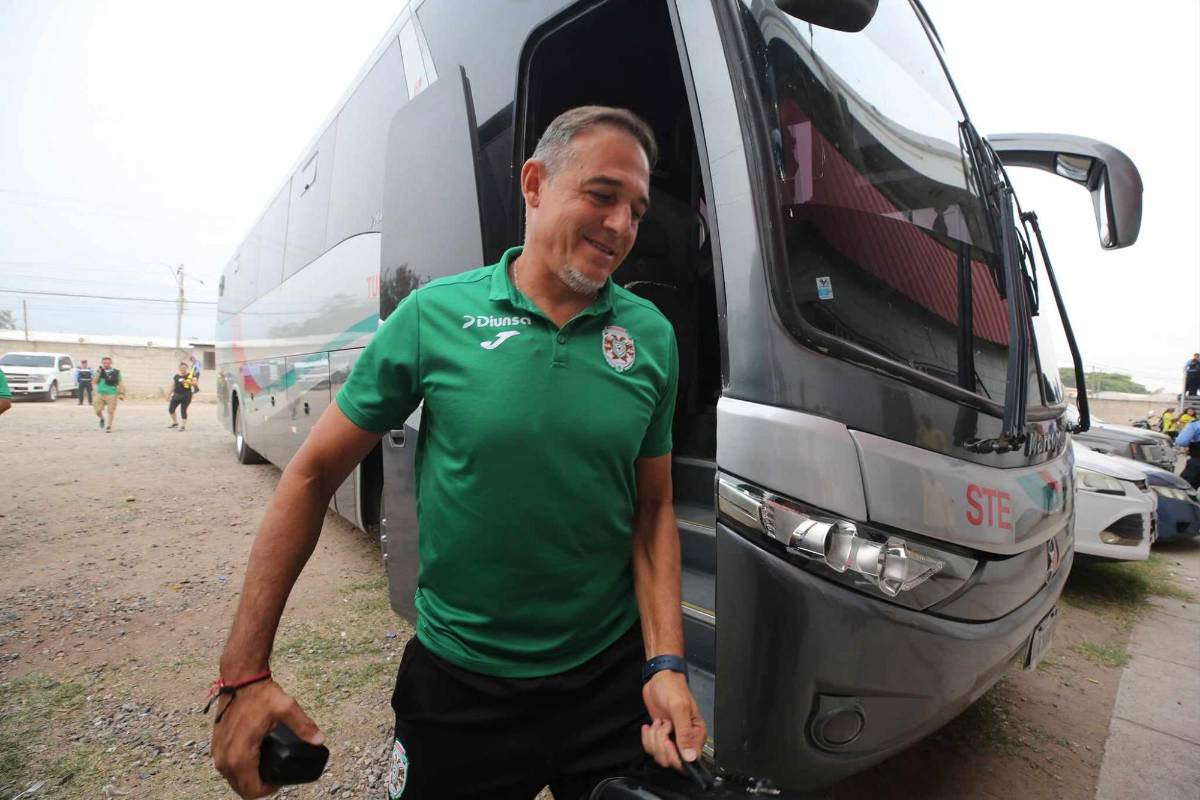 FOTOS: Aficionados de Marathón viajan a Comayagua y pintan de verde las semifinales ante Génesis