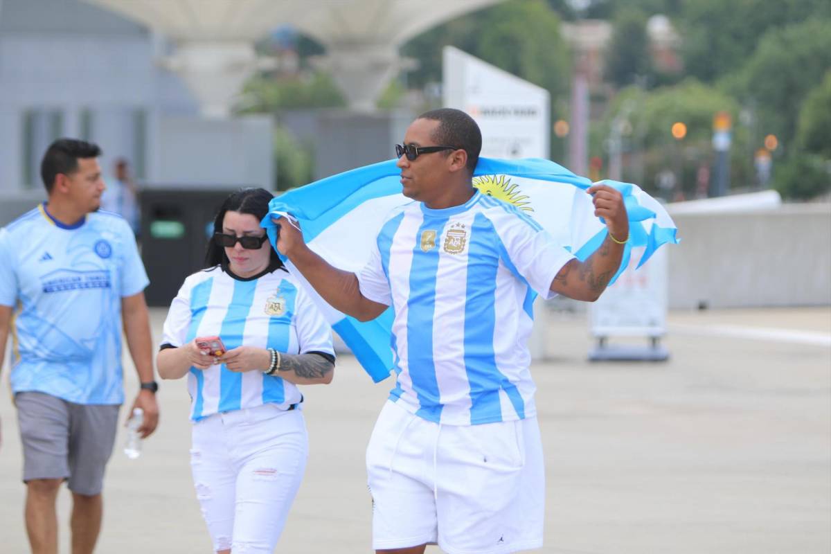 La belleza argentina, la que mostró demás, los asiáticos con la camiseta de Messi y la famosa hondureña en Copa América