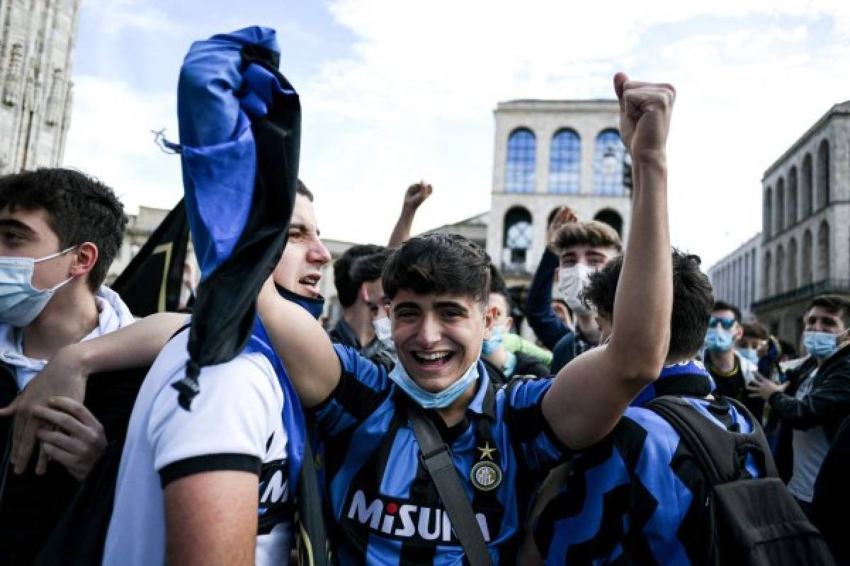 ¡Así se celebra la caída de un imperio! El festejo de los hinchas y jugadores del Inter tras campeonizar en Serie A