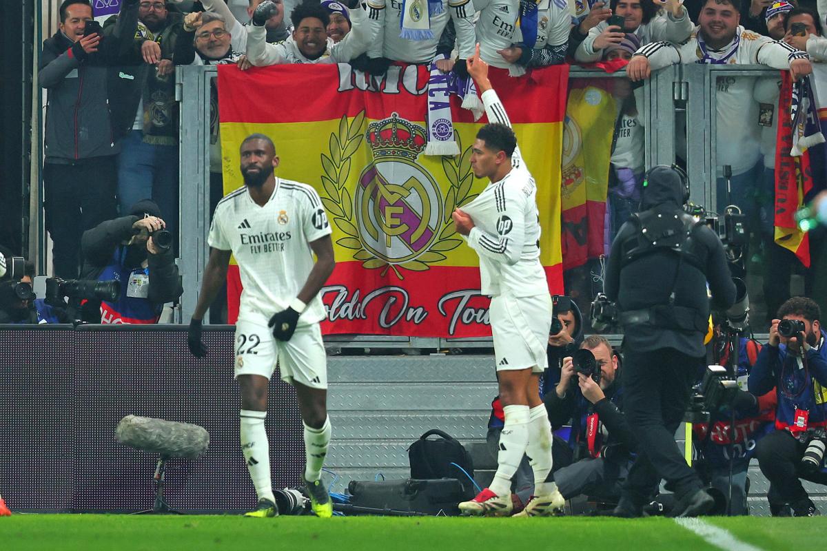 No se vio en TV: Real Madrid pierde a Mbappé, curiosa celebración de Vinicius y visita especial en Champions League