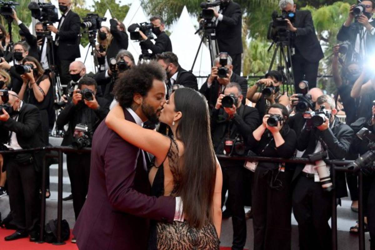 El provocativo vestido de Clarisse Alves, esposa de Marcelo en el Festival de Cannes