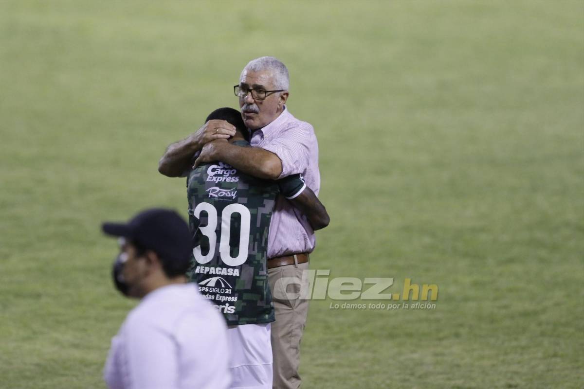 Fotos: la ‘más deseada’ en el Olímpico y el bonito mensaje de los jugadores de Marathón tras pasarle por encima al Victoria