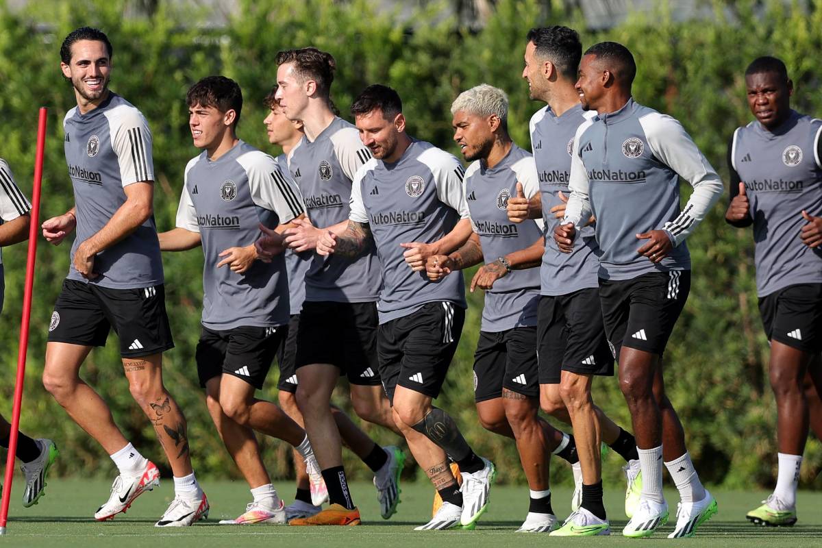 Messi tiene nuevo amigo, visita especial y el reencuentro: Así fue el primer entrenamiento del Leo con el Inter de Miami