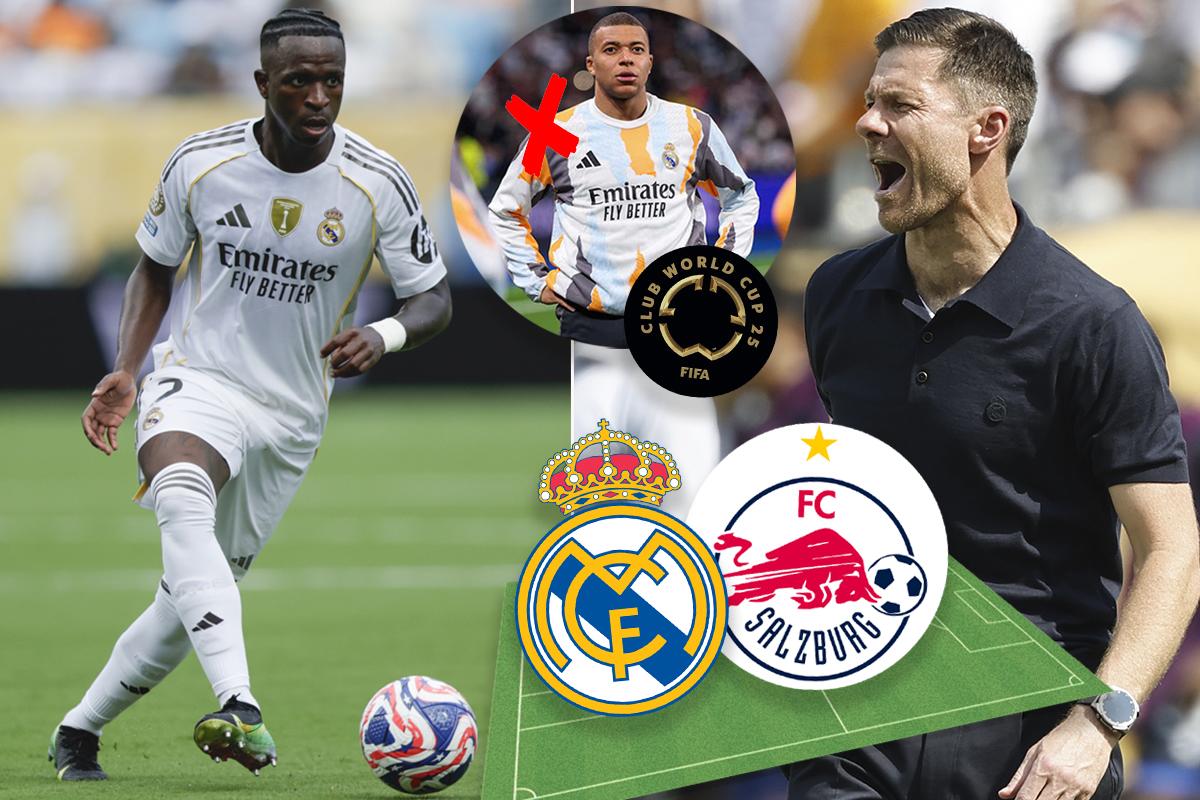 Alineación del Real Madrid para aplastar al Salzburgo en el Mundial de Clubes y sellar el pase a octavos