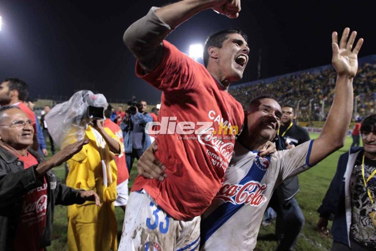 ¡Llenazo, festejo y rostros tristes! Las imágenes de la última final que disputaron Real España vs. Olimpia en el Morazán