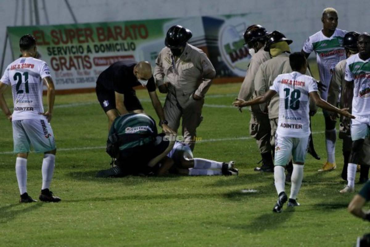 No se vio por TV: El disfrazado que entrenó con Motagua; reapareció en Olimpia meses después