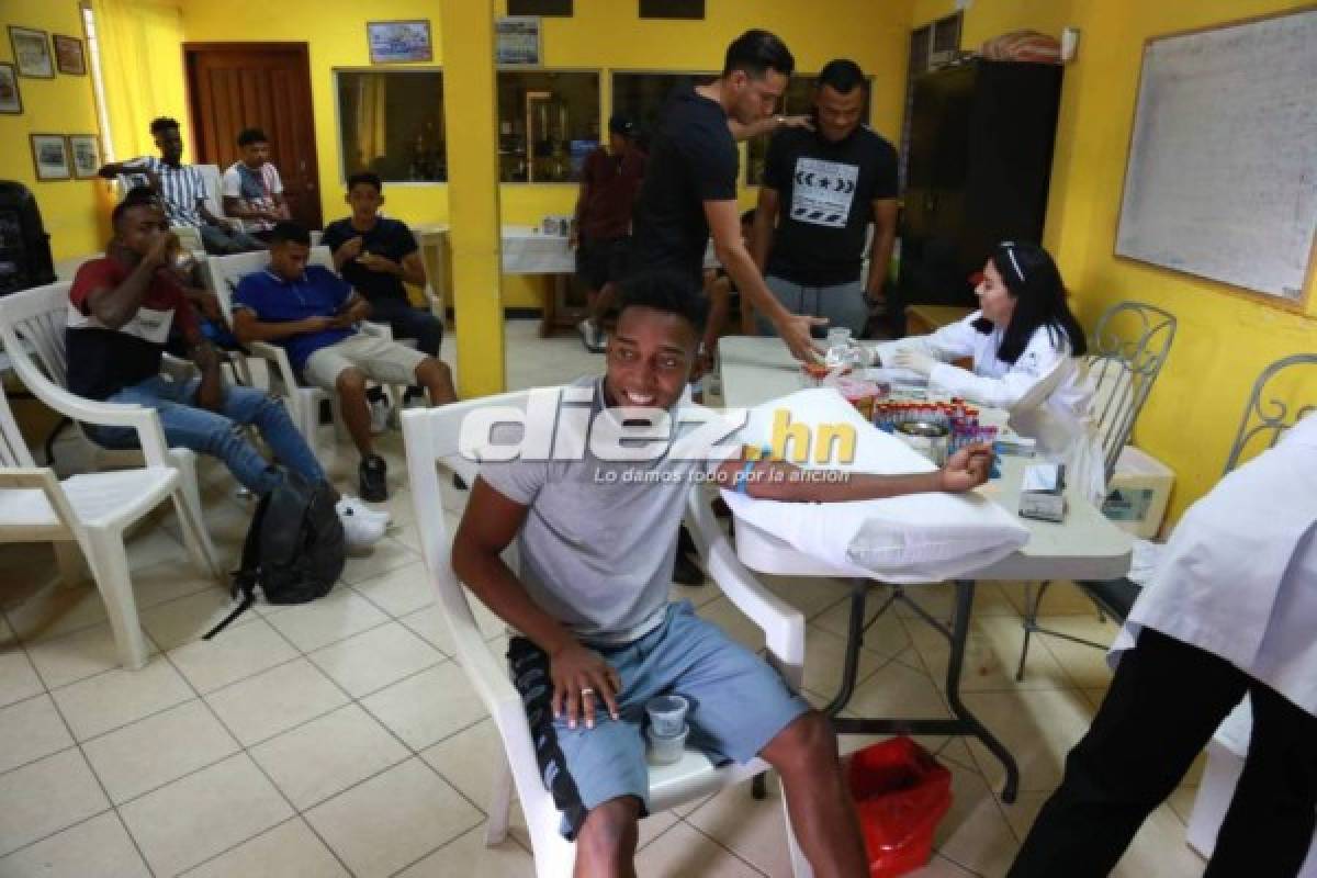 ¡Primer día de trabajo! Ausencias, inyecciones y mucha concentración en inicio de pretemporada de Real España