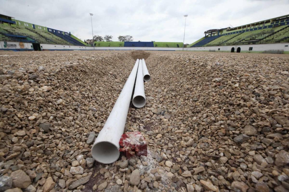 Condepor reactiva trabajos de remodelación en el Estadio Juan Ramón Brevé: ¡se viene la nueva grama híbrida!