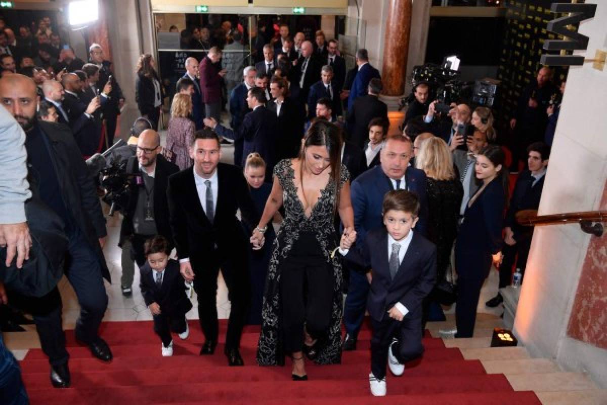 Las esposas que opacaron a sus parejas en la alfombra roja del Balón de Oro 2019