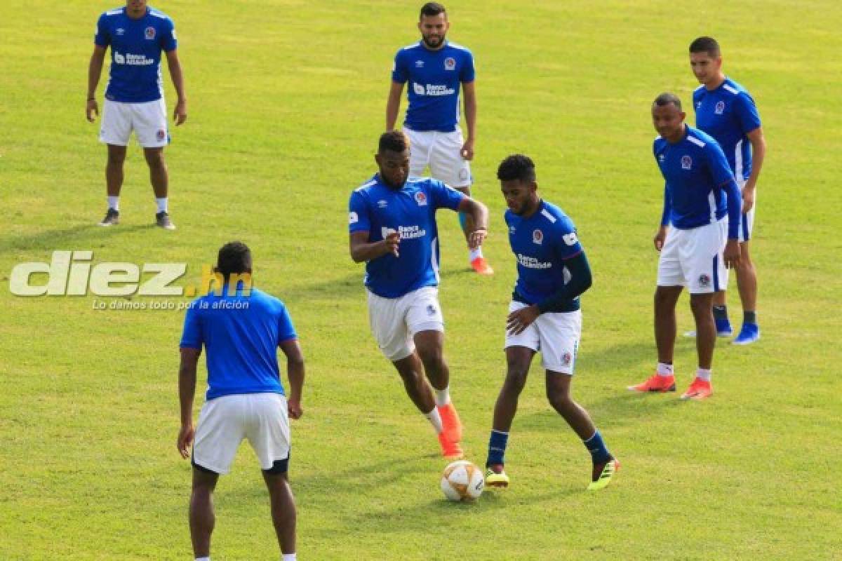 Entre bromas y risas, Olimpia entrenó pensando en el clásico ante Motagua