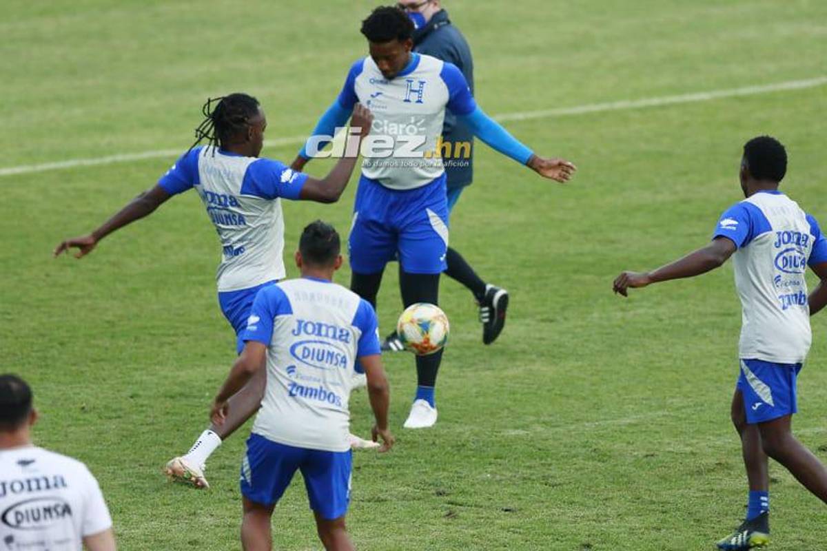 ¡Caras largas, pero también motivación! Las postales de entreno de Honduras de cara al juego con El Salvador