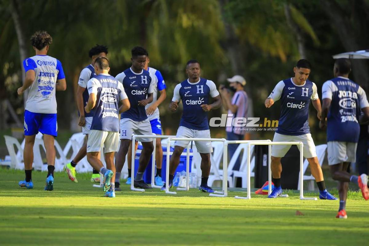Nuevos rostros y mucho compromiso: así fue el primer día de entrenamiento de Honduras previo al cierre de la octagonal