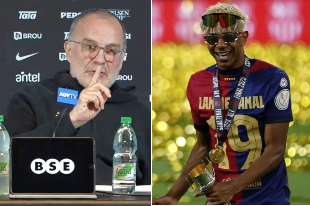 Marcelo Bielsa defendió a Lamine Yamal por sus fiestas y destroza a la prensa: ¡Estafa!