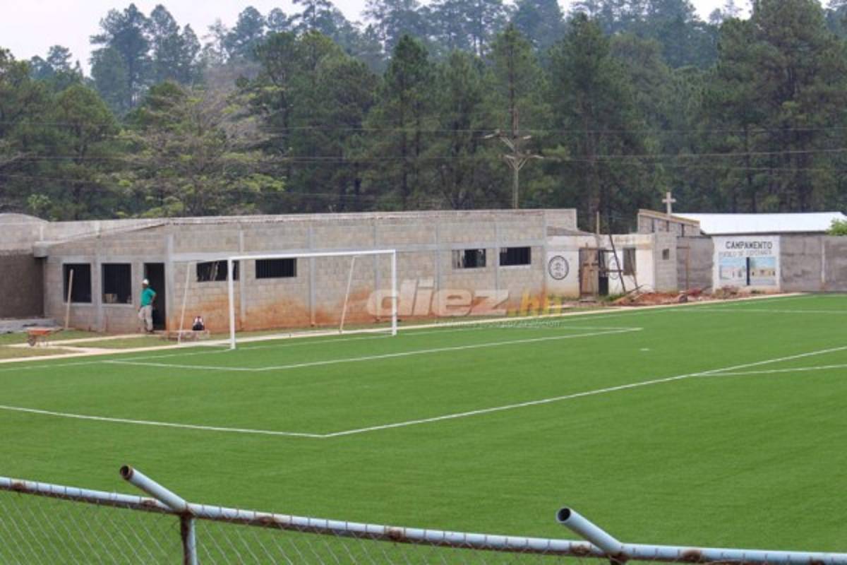 El nuevo y bonito estadio que se inaugurará en Campamento, Olancho