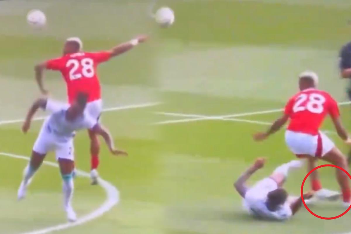 Durísimas imágenes: la escalofriante lesión de Danilo en la Premier League; tuvieron que cubrirlo con una lona