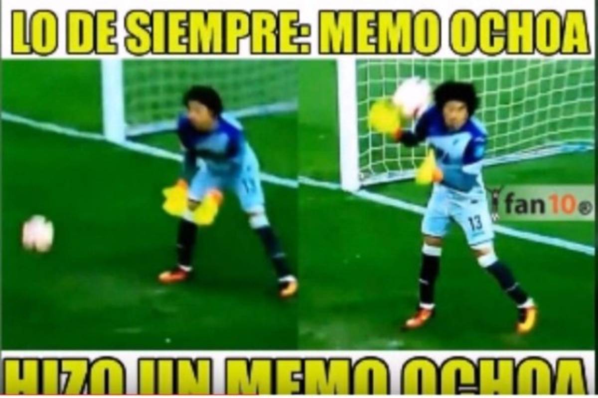 Crueles memes contra 'Memo' Ochoa por 'comerse' otros siete goles