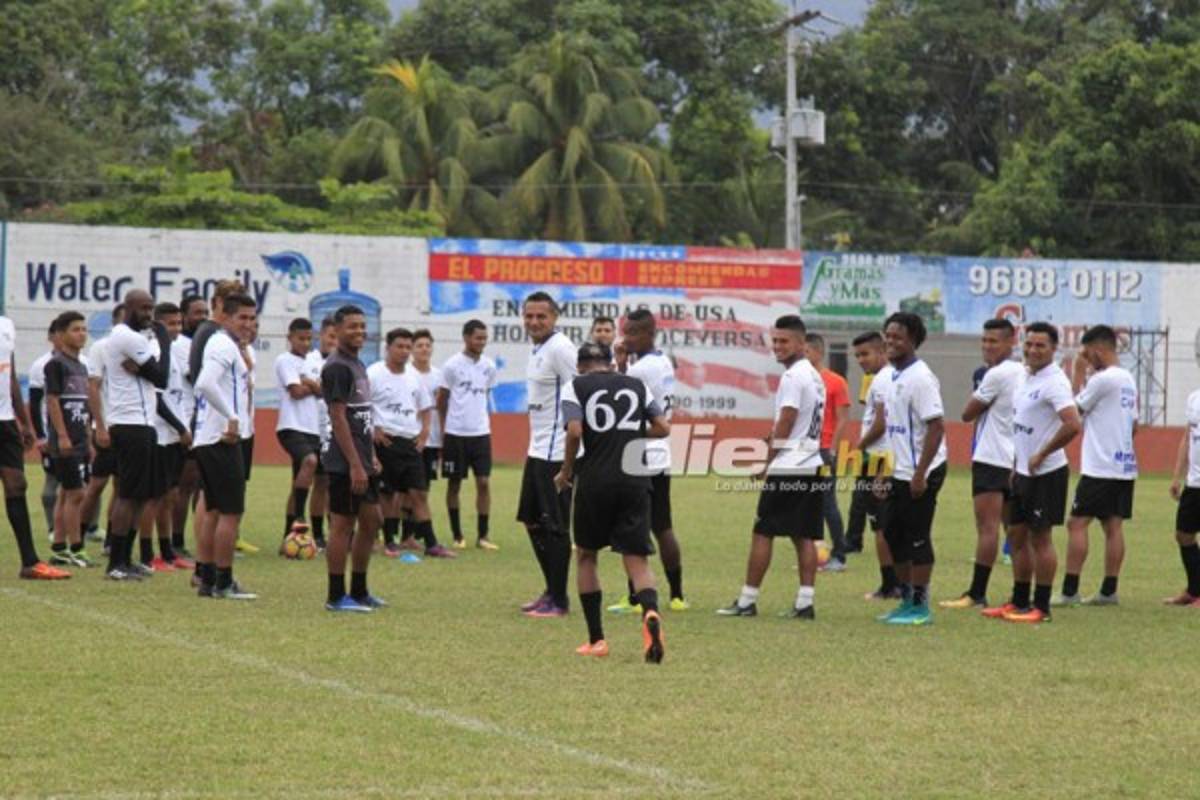 Bromas, sonrisas y optimismo en entreno del Honduras Progreso