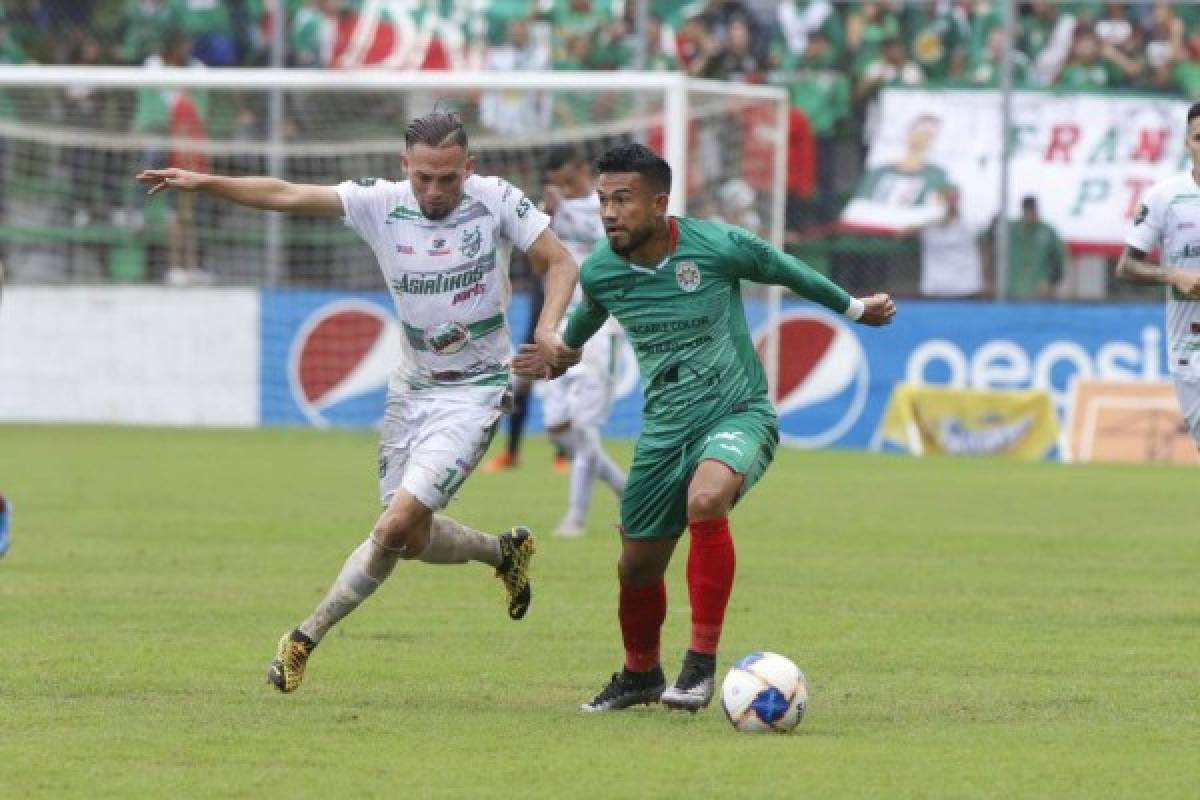 Platense vs MarathÃ³n jornada # 12 torneo clausura 2020- MarathÃ³n vence con autoridad a Platense y no renuncia a la cima del Clausura - El MarathÃ³n reviviÃ³ en Puero CortÃ©s a expensas de un Platense adormitado, el Monstruo se convirtiÃ³ en una aplanadora y ganÃ³ 2-4 en el hÃºmedo estadio ExcÃ©lsior en duelo de la jornada 12 del Clausura 2020- Carlos Israel Discua - 14 Ilce Barahona