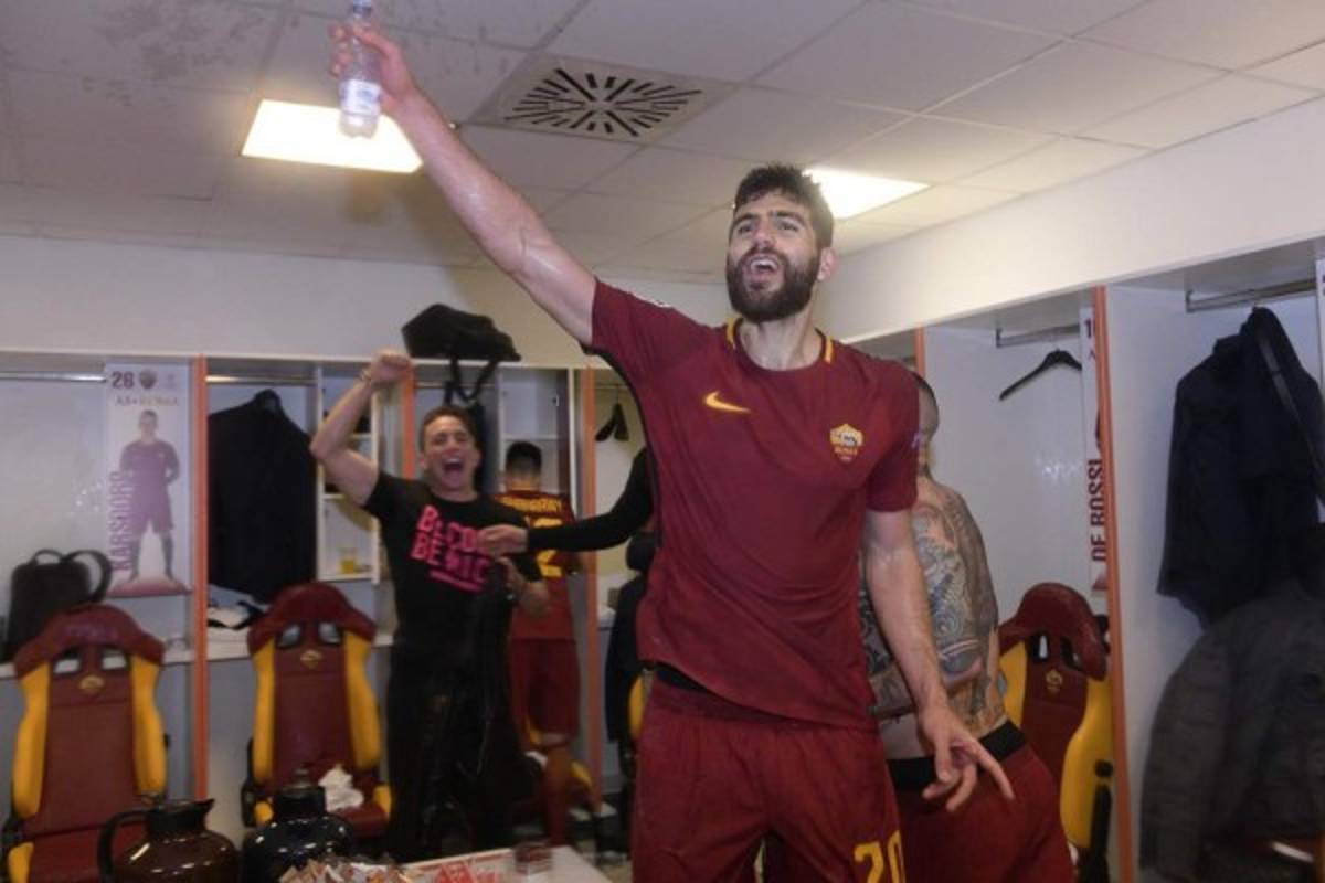 El íntimo festejo de la Roma tras echar al Barcelona de Champions League