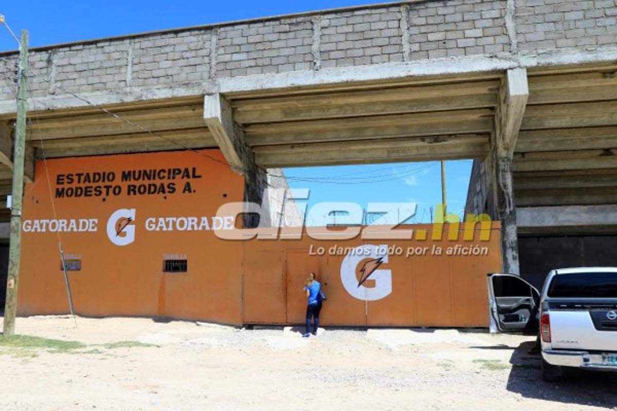 FOTOS: El triste abandono del que pudo ser el estadio más bonito de Honduras