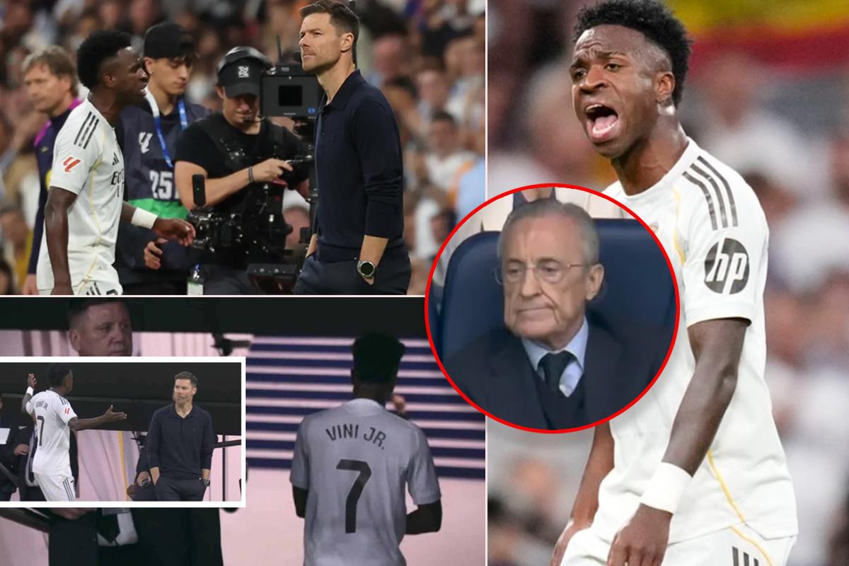 ¿Castigado? La decisión que tomó el Real Madrid con Vinicius tras explotar contra Xabi Alonso en el Clásico