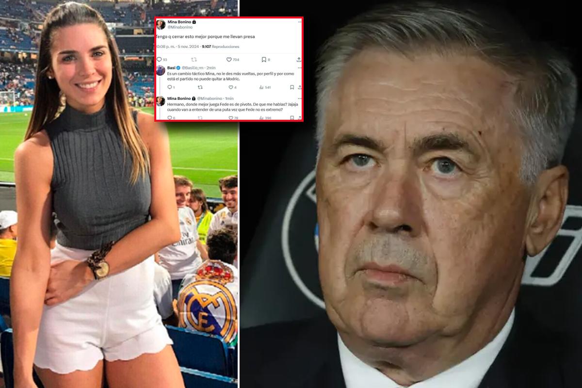 La esposa de un crack del Real Madrid explotó contra Ancelotti: “¿Cuándo van a entender de una p*** vez que él no es extremo?”