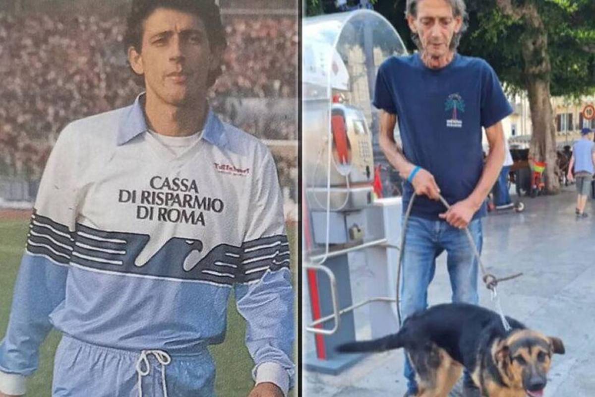 De futbolista profesional en Italia a vivir en la calle solo, enfermo y desnutrido; su primo fue héroe en un Mundial