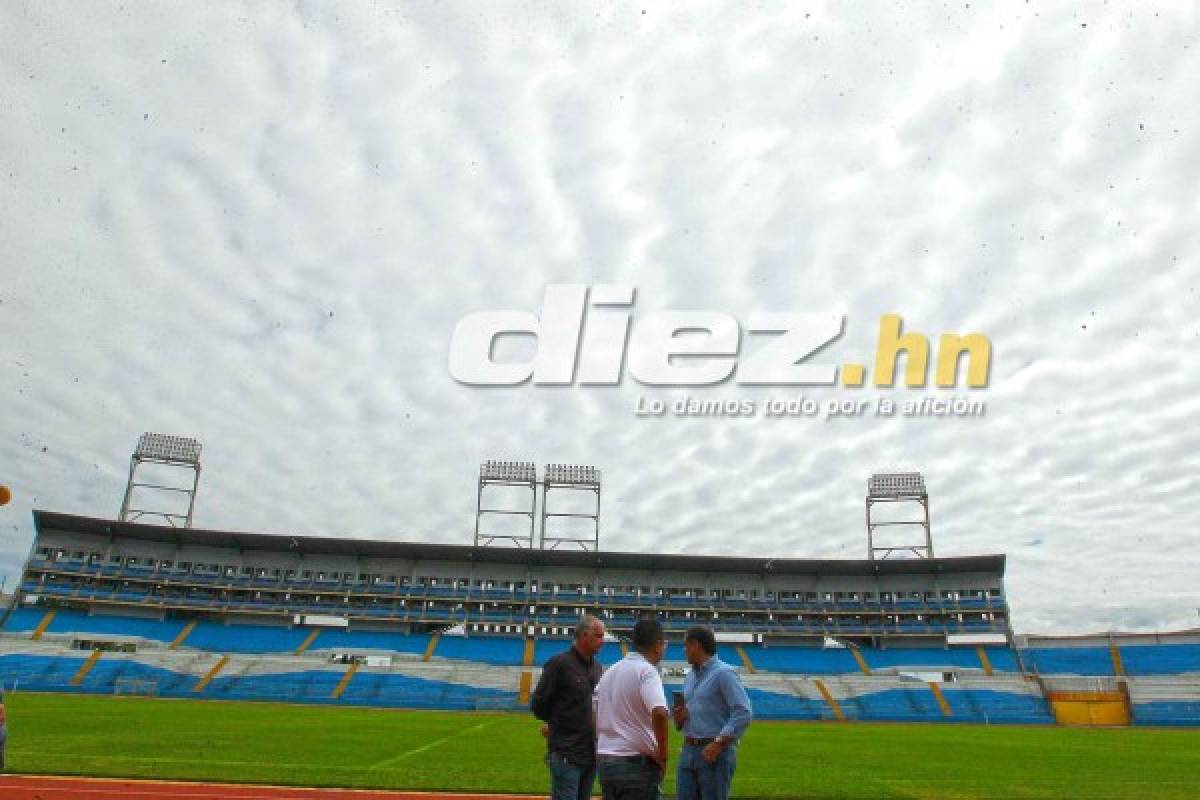 Así luce el estadio Olímpico para albergar al Marathón- Santos Laguna por la Concacaf