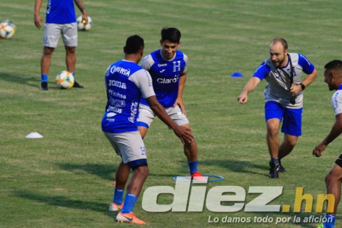 En imágenes: Así fue el último entrenamiento de Honduras previo al juego con Puerto Rico