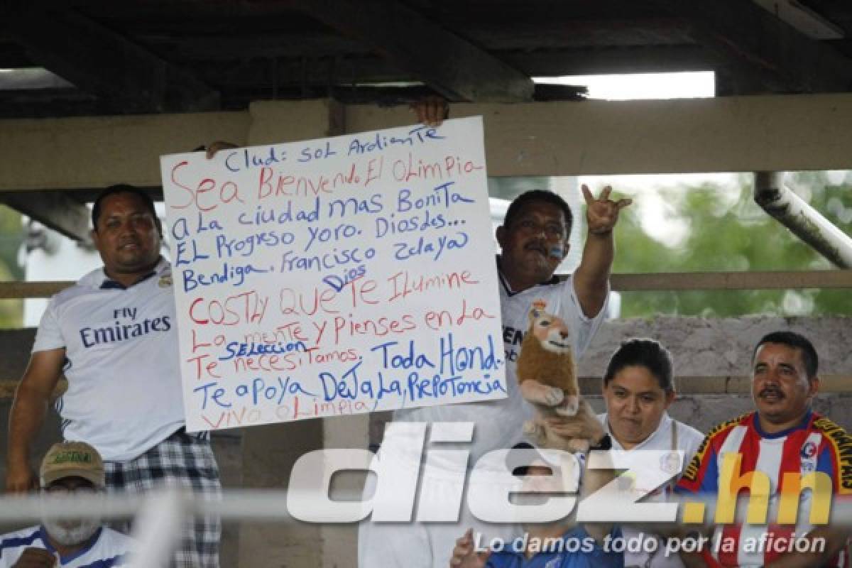 CURIOSO: Un espontáneo en Comayagua y el lugar donde apareció Pinto