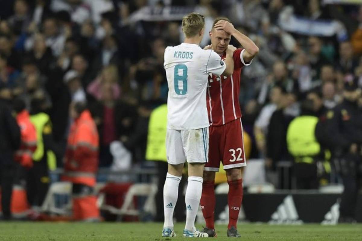 No se vio por TV: El gran gesto del Real Madrid con los jugadores del Bayern; CR7 fue a buscar a Benzema