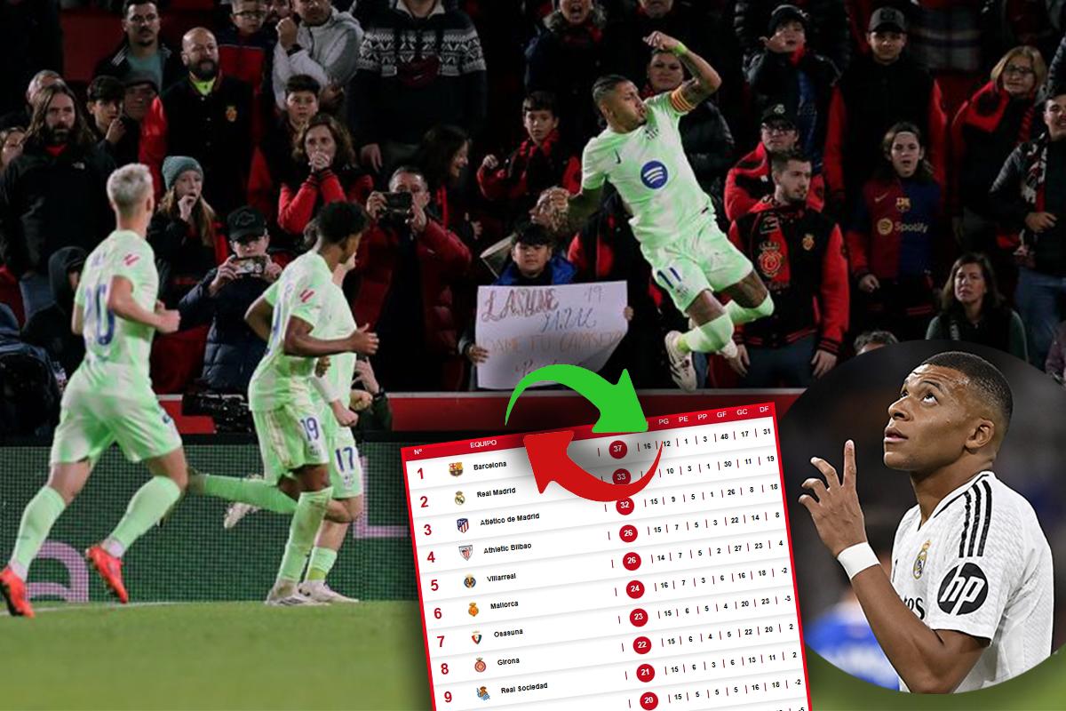 Tabla de posiciones liga española: Barcelona resucita con goleada y le sacó ventaja al Real Madrid