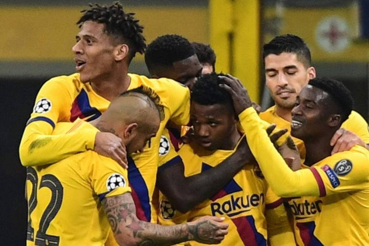 Fotos: Ansu Fati hace historia con el Barcelona en Champions y la tristeza del Inter de Milán