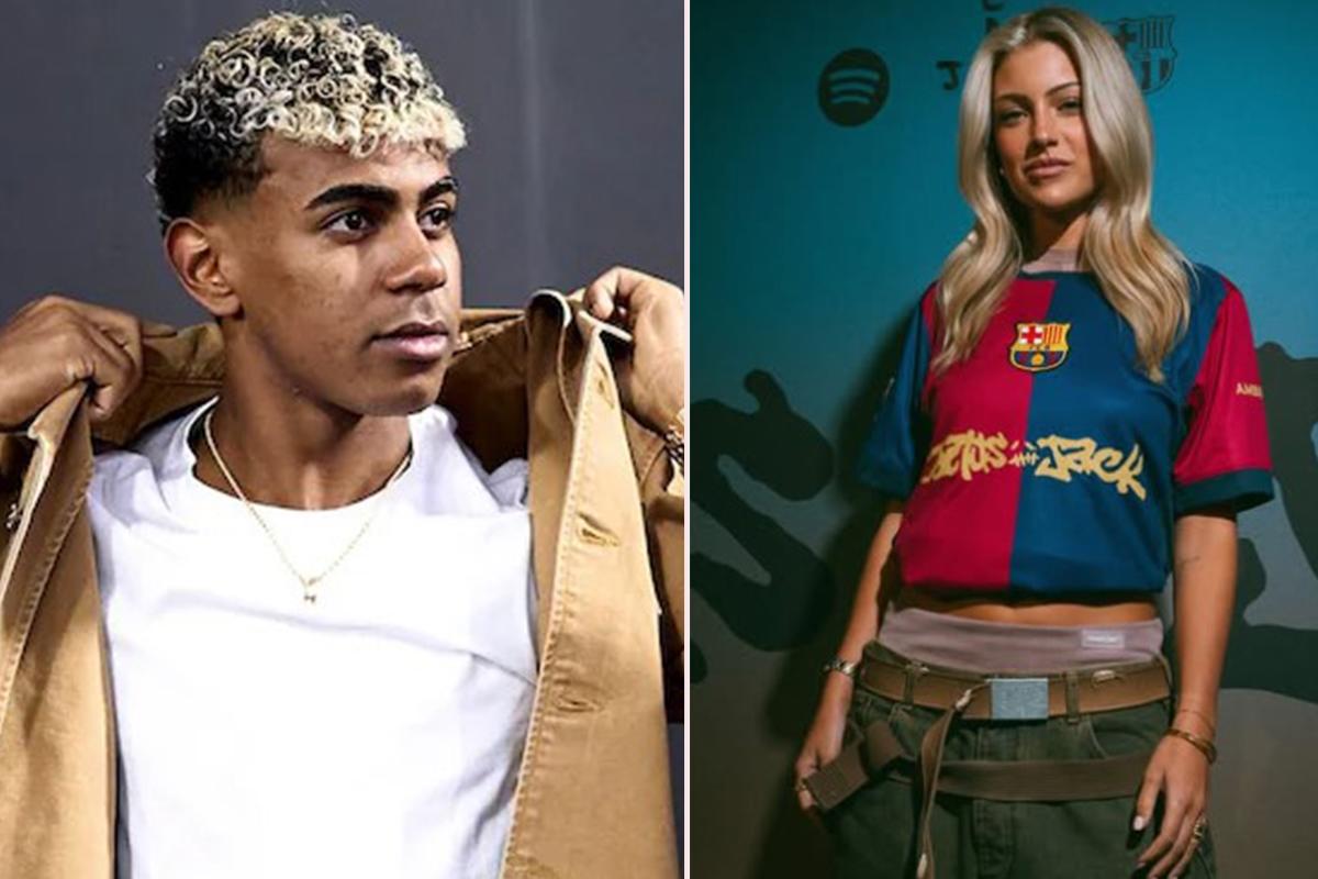 ¿Su nueva novia? El motivo por el que Lamine Yamal es vinculado con famosa influencer tras anotar hat-trick